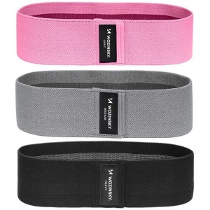 Wozinsky Set of 3x Fabric Resistance Bands Resistance Mini Band for Yoga Crossfit Fitness (WFB-01) (universal)