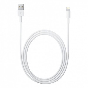 Apple cable USB-A - Lightning 2m white (MD819) (universal)
