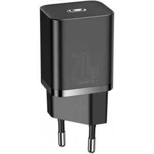 Baseus Super Si 1C fast charger USB Type C 20 W Power Delivery black (CCSUP-B01) (universal)