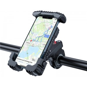 Acefast mechanical phone holder for bike motorcycle scooter black (D15) (universal)