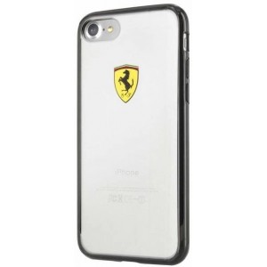 Ferrari Hardcase FEHCP7BK iPhone 7/8/SE 2020 / SE 2022 black/transparent Racing Shield (universal)