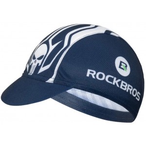 Rockbros MZ10019 cycling cap with peak - blue (universal)