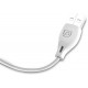 Dudao cable USB Type C 2.1A 1m white (L4T 1m white) (universal)