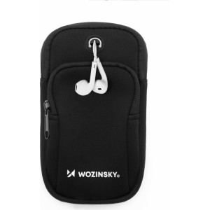 Wozinsky running phone armband black (WABBK1) (universal)