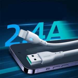 Joyroom USB cable - Lightning 2.4A 2m Joyroom S-UL012A13 - white (universal)