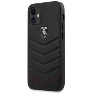 Ferrari FEHQUHCP12SBK iPhone 12 mini 5.4" black/black hardcase Off Track Quilted (universal)