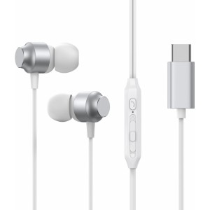 Joyroom JR-EC06 USB-C in-ear headphones - silver (universal)