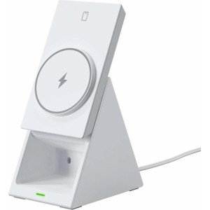 Choetech T600 15W 3in1 induction charging station - white (universal)