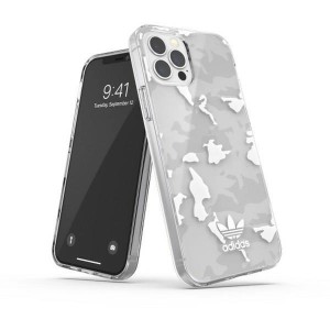 Adidas OR SnapCase Camo iPhone 12/12 Pro transparent/white 43705 (universal)