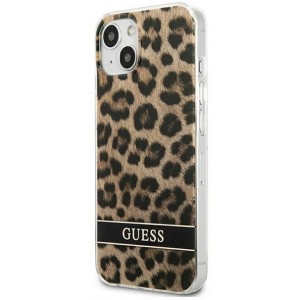 Guess GUHCP13SHSLOW iPhone 13 mini 5.4" brown/brown hardcase Leopard (universal)