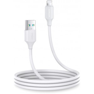 Joyroom USB Charging / Data Cable - Lightning 2.4A 1m White (S-UL012A9) (universal)
