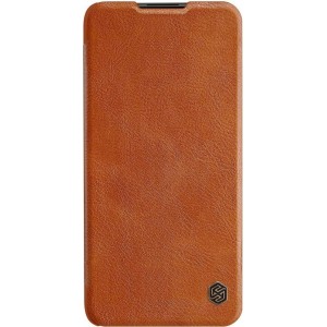 Nillkin Qin leather holster case for Xiaomi Redmi Note 9T 5G brown (universal)