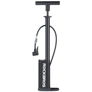 Rockbros 42310007001 floor bicycle pump - black (universal)