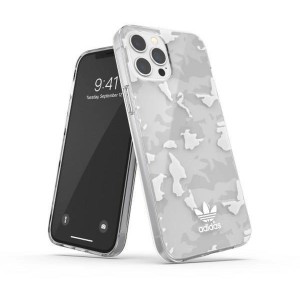 Adidas OR SnapCase Camo iPhone 12 Pro Ma x przezroczysty/biały 43706 (universal)