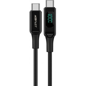 Acefast cable USB Type C - USB Type C 2m, 100W (20V / 5A) black (C6-03 Black) (universal)