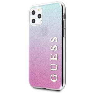Guess GUHCN65PCUGLPBL iPhone 11 Pro Max rose blue/pink blue hard case Glitter Gradient (universal)