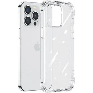 Joyroom Defender Series Case Cover for iPhone 14 Plus Armored Hook Cover Stand Clear (JR-14H3) (universal)