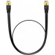 Baseus fast RJ45 cat. network cable. 7 10Gbps 0.5m flat black (universal)