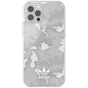 Adidas OR SnapCase Camo iPhone 12/12 Pro transparent/white 43705 (universal)