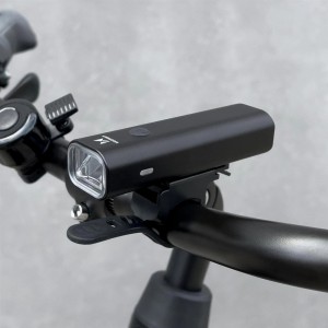 Wozinsky front bicycle lamp USB (up to 200lm) white light 4 operating modes black (WFBLB2) (universal)
