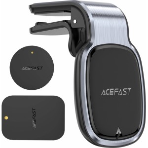 Acefast magnetic car phone holder for air vent gray (D16 gray) (universal)