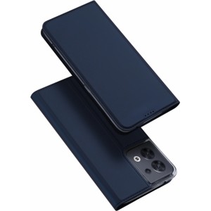 Dux Ducis Skin Pro case for Oppo Reno 8 flip cover card wallet stand blue (universal)