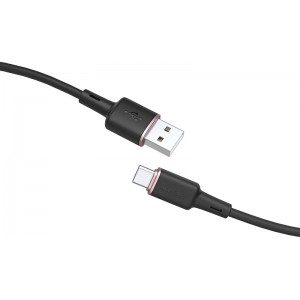 Acefast USB cable - USB Type C 1.2m, 3A black (C2-04 black) (universal)