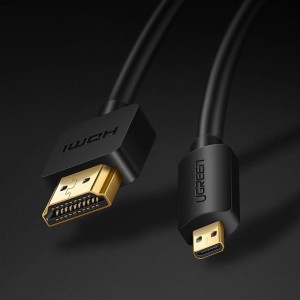 Ugreen cable HDMI - micro HDMI cable 19 pin 2.0v 4K 60Hz 30AWG 1.5m black (30102) (universal)
