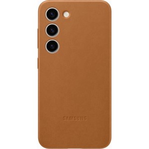 Samsung Leather Cover case for Samsung Galaxy S23 genuine camel leather case (EF-VS911LAEGWW) (universal)