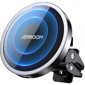 Joyroom Car Holder Qi Wireless Induction Charger 15W (MagSafe for iPhone Compatible) Black (JR-ZS240) (universal)