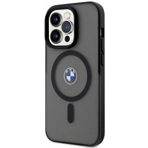 BMW Case BMW BMHMP14XDSLK iPhone 14 Pro Max 6.7" black/black hardcase Signature MagSafe (universal)
