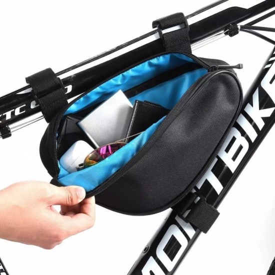 Wozinsky bicycle frame bag 1.5 l black (WBB11BK)