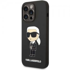 Karl Lagerfeld Case KLHMP14LSNIKBCK for iPhone 14 Pro 6.1