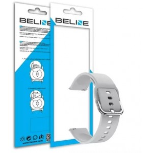 Producenttymczasowy Smartwatch strap Beline Classic universal strap for 20mm grey/gray