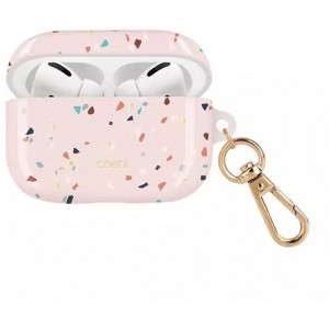 Uniq Protective case for UNIQ earphones case Coehl Terrazzo for Apple AirPods Pro pink/blush pink