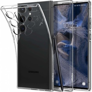 Spigen Etiu na telefon Spigen Liquid Crystaldo Samsung Galaxy S23 Ultra Crystal Clear