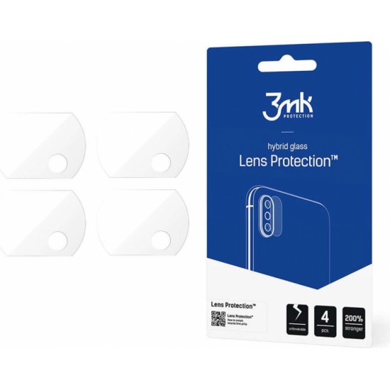 3MK Glass x4 for camera lens 3mk Lens Protection for Redmi Note 9T 5G