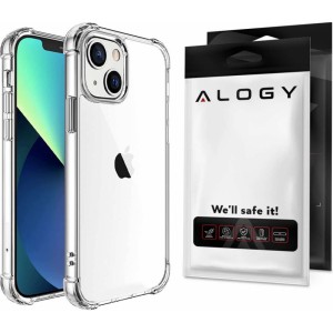 Alogy ShockProof Alogy Armored Case for Apple iPhone 13 6.1 Transparent