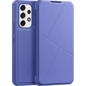 Dux Ducis Skin X holster cover with flip cover for Samsung Galaxy A73 blue