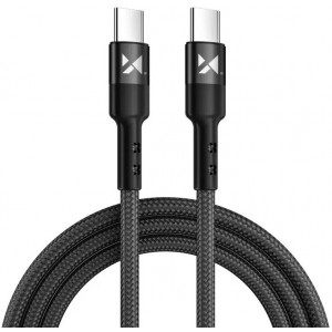 Wozinsky cable USB Type C - USB Type C Power Delivery 18W 1m black (WUC-PD-CC1B)
