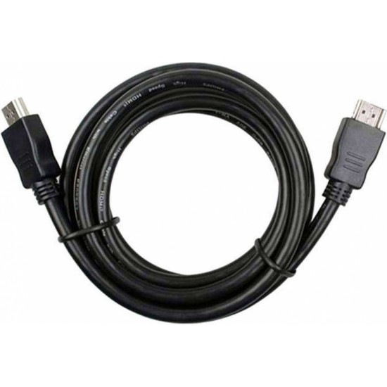 4Kom.pl Cable 1.5m HDMI - HDMI cable for transmission of HD 4K video v2.0 PVC HDTV black