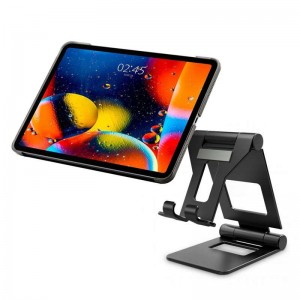 4Kom.pl Holder universal stand for tablet phone Z10 on the desk Black