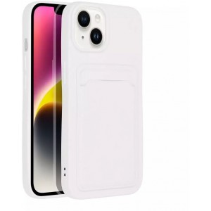 4Kom.pl CARD CASE for IPHONE 14 white