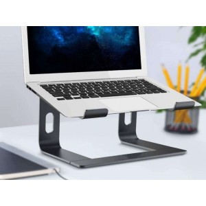Alogy Folding laptop stand Alogy portable desk Black