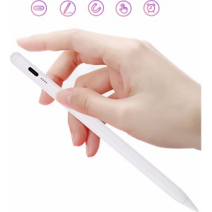 Alogy Magnetic Pencil Precision Marking & Sketching Pen for Apple iPad Pro/ Air/ Mini White