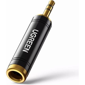 Ugreen Adapter UGREEN audio adapter from 3.5mm (male) to 6.35mm mini jack (female) gray (AV168)