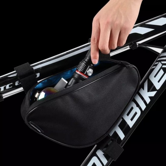 Wozinsky bicycle frame bag 1.5 l black (WBB11BK)