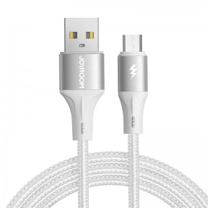 Joyroom Cable Joyroom Light-Speed USB to Micro  SA25-AM3 , 3A ,2m (white)