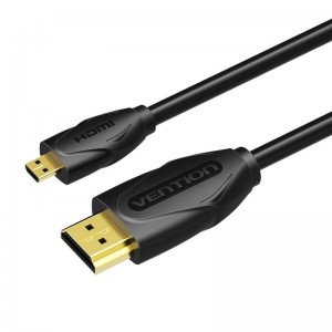 Vention Micro HDMI Cable 1.5m Vention VAA-D03-B150 (Black)