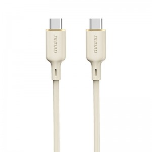 Dudao Cable USB-C to USB-C Dudao L7SCC1M 100W 1m (white)